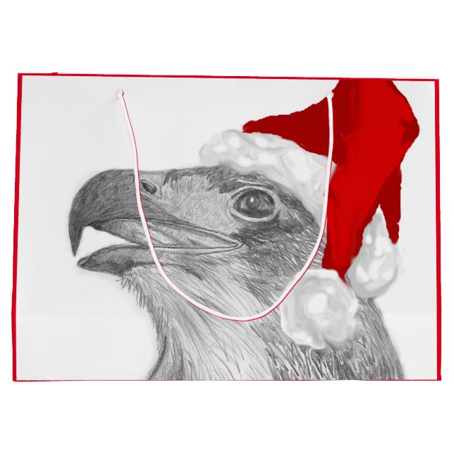 CHRISTMAS NEST HARRIET M HOME STORY FAMILY TREE E9 LARGE GIFT BAG (Back)