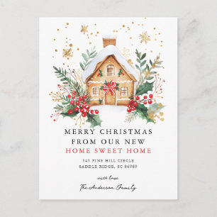 Christmas New Home Card