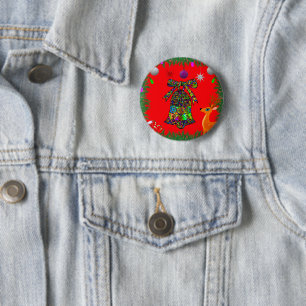 Christmas & New Year Button