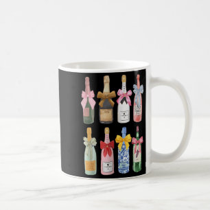 Christmas New Year Champagne Gl Coquette Bot-tle M Coffee Mug