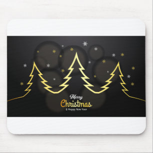Christmas New Year Greetings Merry Christmas Mouse Pad
