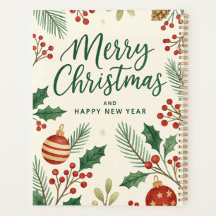 Christmas & New Year Holiday Card Planner