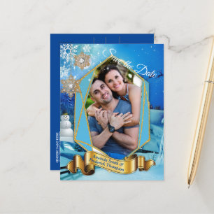 Christmas & New Year of 2024 Announcement Postcard