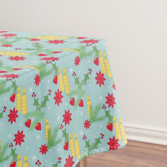 Christmas , new year pattern. tablecloth (In Situ)