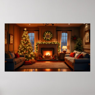 Christmas New Year Poster