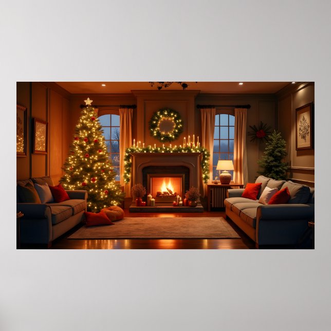 Christmas New Year  Poster (Front)