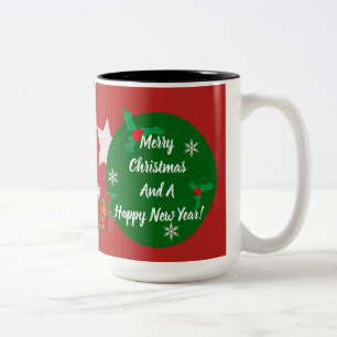 Christmas & new year's eve - mug