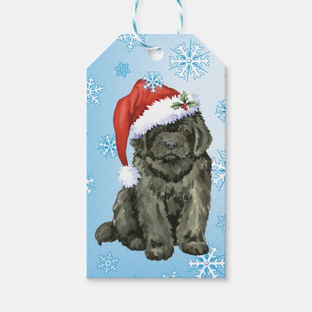 Christmas Newfoundland Gift Tags (Front)