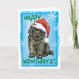Christmas Newfoundland Holiday Card