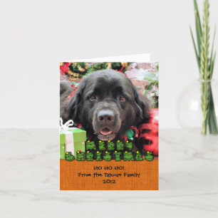 Christmas - Newfoundland - Izzie Holiday Card
