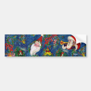 CHRISTMAS NIGHT BUMPER STICKER