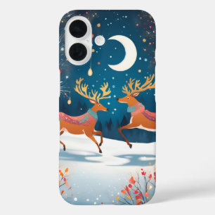 Christmas Night iPhone 16 Case
