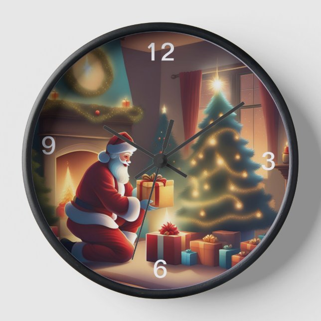 Christmas Night Clock (Front)