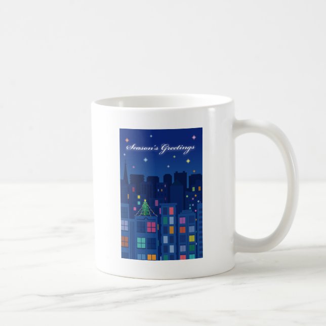 Christmas Night Coffee Mug (Right)