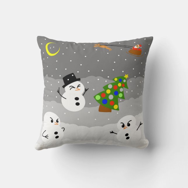 Christmas night cushion (Back)