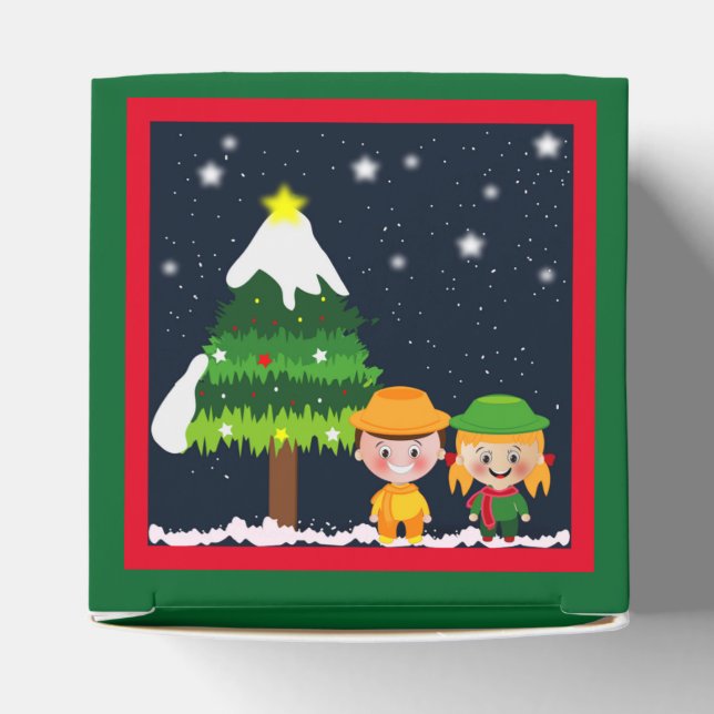 CHRISTMAS NIGHT FAVOUR BOX (Top)