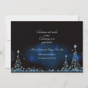 Christmas Night Greeting Card
