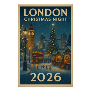 Christmas Night in London 2026 Poster