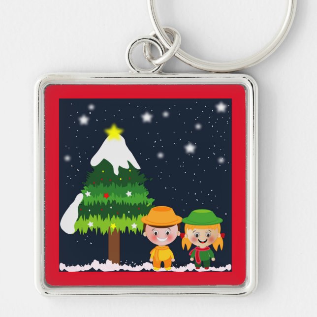 CHRISTMAS NIGHT KEY RING (Front)
