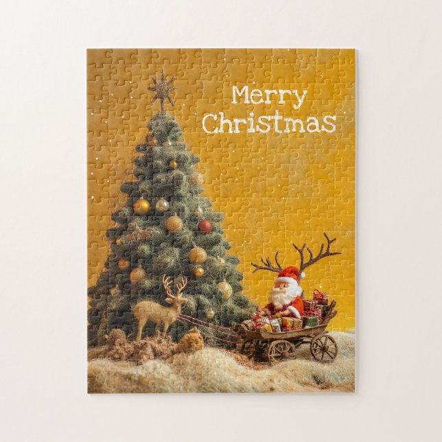 Christmas Night Magic Puzzle (Vertical)