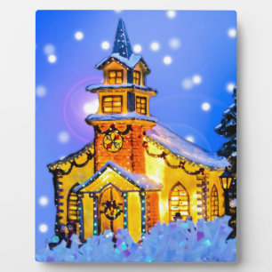 Christmas Night Plaque