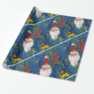CHRISTMAS NIGHT /SANTA CLAUS WRAPPING PAPER