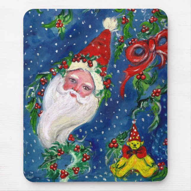 CHRISTMAS NIGHT / SANTA MOUSE PAD (Front)