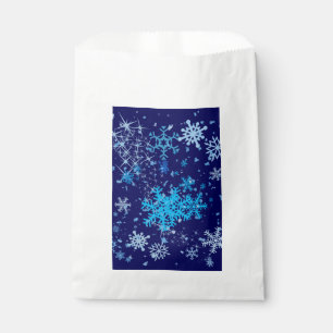 Christmas Night Snowfall Favour Bag