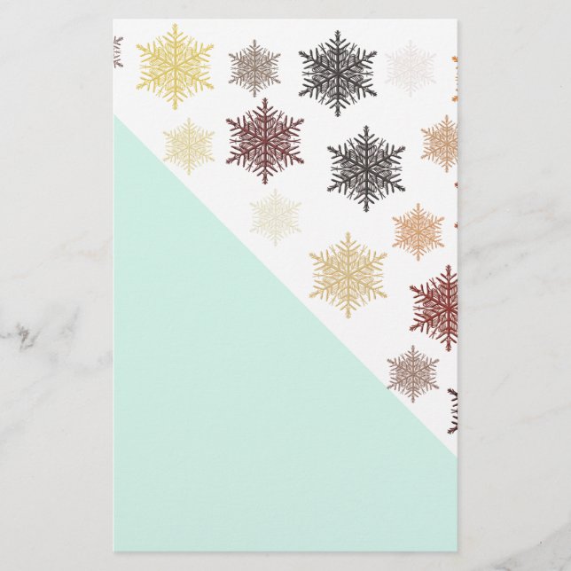 Christmas Night Stationery (Front)