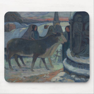 Christmas Night (The Blessing of the Oxen) Mouse Pad