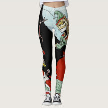 Christmas nightmare Custom Leggings