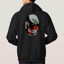 Christmas nightmare Men's Basic Hooded Sweatshirt