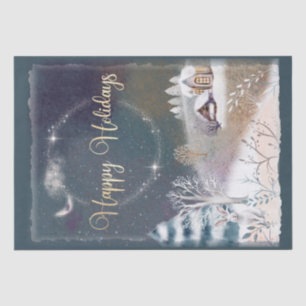 Christmas Nights Winter Tissue Paper