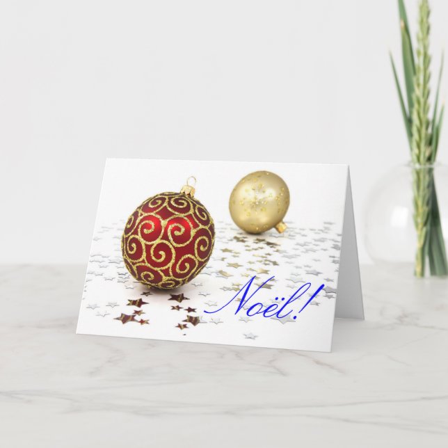 Christmas Noel Holiday Card (Front)