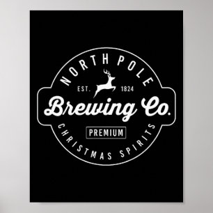Christmas North Le Brewing Beer Holiday Season Poster