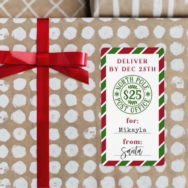 Christmas North Pole from Santa Gift Sticker (Creator Uploaded)