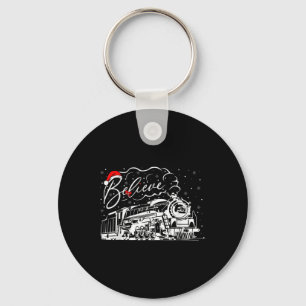 Christmas North Pole Polar Express All Abroad Xmas Key Ring