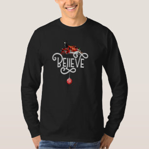 Christmas North Pole Polar Express All Abroad Xmas T-Shirt