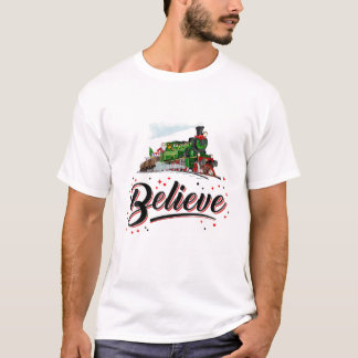Christmas North Pole Polar Express All Abroad Xmas T-Shirt