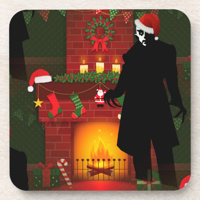 christmas nosferatu coaster (Front)