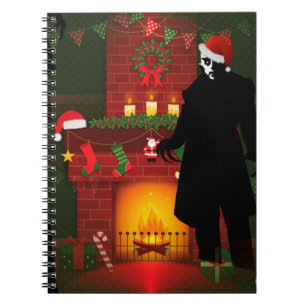 christmas nosferatu notebook