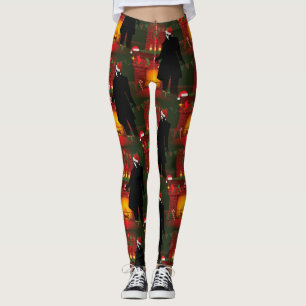 christmas nosferatu xmas leggings