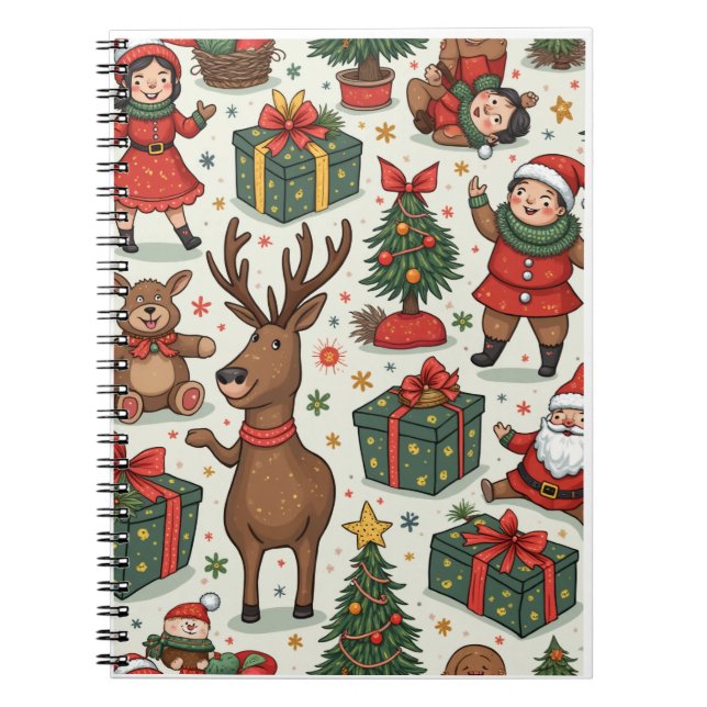 Christmas note notebook (Front)