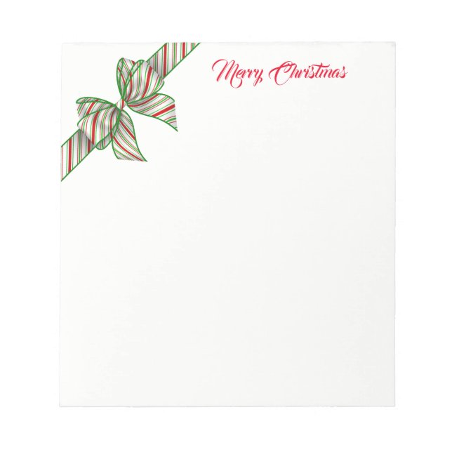 Christmas Notepad (Front)