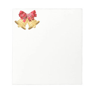 Christmas Notepad-Bells Notepad