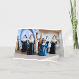 Christmas Nuns Holiday Card
