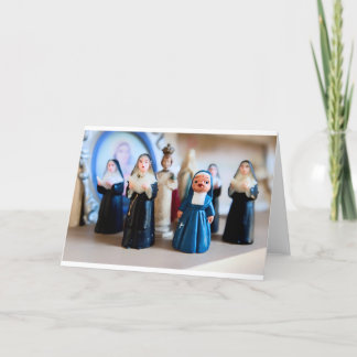 Christmas Nuns Holiday Card