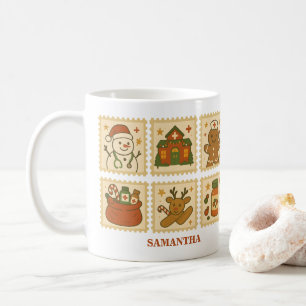Christmas Nurse Collage   Holiday Coffee Mug