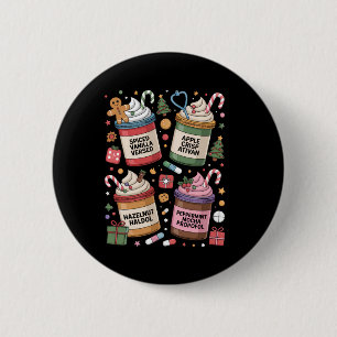 Christmas Nurse Funny Peppermint Mocha Propofol Er 6 Cm Round Badge