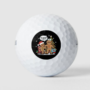 Christmas Nurse Gingerbread Man Did You Try Icing  Golf Balls